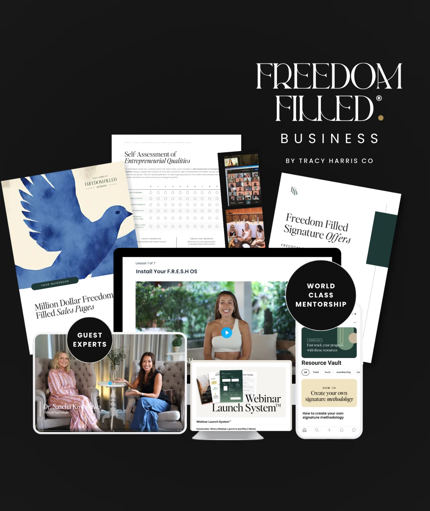 Tracy Harris, Freedom Filled Business portrait